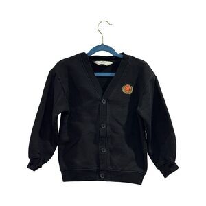 H&M Black Boys Button Down Cardigan